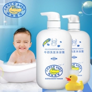 【鳄鱼宝宝】沐浴露洗发二合一650ml