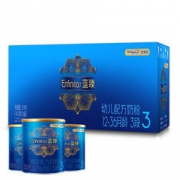 京东PLUS会员： MeadJohnson Nutrition 美赞臣 蓝臻幼儿配方奶粉 3段 400克*3(箱装) *2件