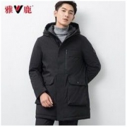 YALU 雅鹿 YZ67U235O-1 男士中长款羽绒服