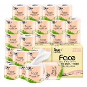 88VIP：C&S 洁柔 Face系列 卷纸 4层*130g*54卷 *4件 189.73元（合47.43元/件）