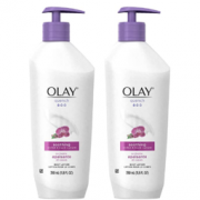Olay 玉兰油 兰花&黑加仑 滋养舒缓身体乳 350ml*2瓶装