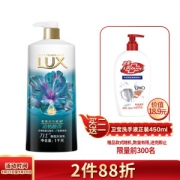 京东PLUS会员： LUX 力士 恣情晚香 精油香氛沐浴乳 1L *7件