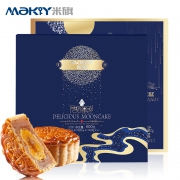 MaKY 米旗 月洒星河广式月饼礼盒装 600g
