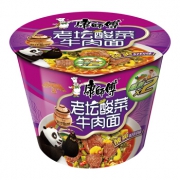 康师傅 经典系列老坛酸菜牛肉面 119g*12桶 40.8元包邮（1件85折）