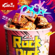 京东PLUS会员： KINGWUU 摇滚鸭脖 160g×5盒