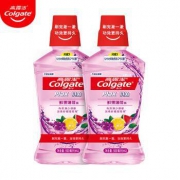 Colgate 高露洁 贝齿鲜果薄荷漱口水 500ml*2瓶 *3件