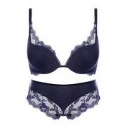 Glambody MAGIC NATURAL LINE 682361 深V纯色文胸套装