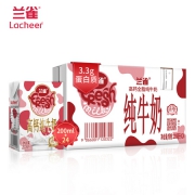 22点：兰雀 唯鲜全脂200ml*24盒 *5件
