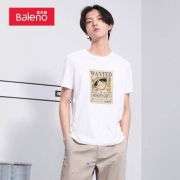 班尼路 88002116W9902 男士航海王印花T恤 多款可选
