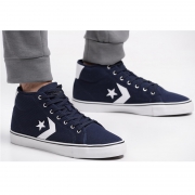CONVERSE 匡威 STAR REPLAY 男士中帮帆布鞋