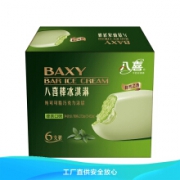 八喜 冰淇淋 巧克力脆皮八喜棒62g*6支 绿茶口味 *4件