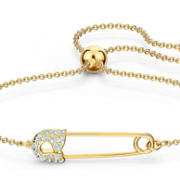 国内799元！2020新款！prime会员！Swarovski 施华洛世奇 趣味曲别针手链 5512739   直邮含税到手￥381.59