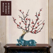一森诺 纯铜招财梅花鹿   一鹿盛放