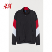 复古运动风！HM DIVIDED  男士运动夹克