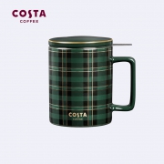 COSTA 咖世家 带茶漏陶瓷杯 优雅英伦/伦敦星空可选