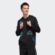 17日0点：阿迪达斯adidas neo M CS SV HDY男装连帽套头衫 EI4749E