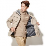 LONSDALE 龙狮戴尔 132419594 男款三合一冲锋衣