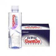 百岁山 饮用天然矿泉水 348ml*24瓶 整箱装