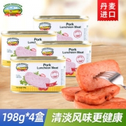 丹麦进口 绿山农场 清淡型 午餐罐头 198g*4罐