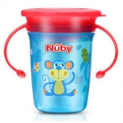 京东PLUS会员： Nuby 努比 360度魔术学饮杯 240ml