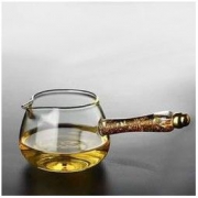 普智 金箔侧把公道杯 350ml