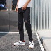 马克华菲 718121017007311_X64la 男士直筒牛仔裤