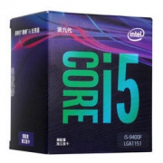 intel 英特尔 i5-9400F 盒装CPU处理器