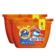 Tide 汰渍 洁净护衣护色洗衣凝珠 18颗X2盒 *2件