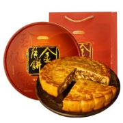 PLUS会员：金九月饼礼盒 广式吴川五仁金腿大饼 2000g