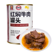 上海梅林 红焖牛肉罐头 400g*4