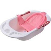 babyhood 世纪宝贝 BH-303+211 婴儿爱心浴盆+浴网 红色 +凑单品