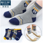 白菜价：帕兰朵 儿童纯棉中筒袜