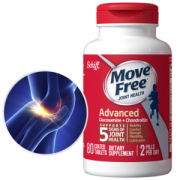 美国产 维骨力MoveFree 红盒软骨素 80粒 关节疼首选