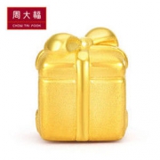 CHOW TAI FOOK 周大福 R21513 蝴蝶结礼盒 足金转运珠