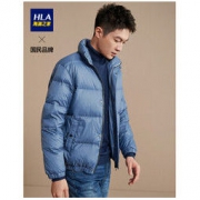 HLA 海澜之家 HWRAJ4R094A 男款条纹羽绒服