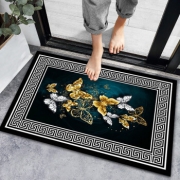 眩琨 简约入户地垫 40*60cm 9.9元包邮（需用券）