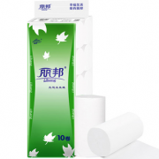 母婴可用！Libang 丽邦 无芯卷纸 4层*1100g*10卷