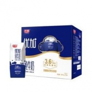光明 优加纯牛奶200ml*12盒钻石装/礼盒装（3.6g乳蛋白/100ml）中华老字号 *2件