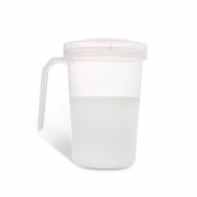 茶花 牛奶杯 带盖 小号 450ml