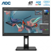 AOC U27P2C 27英寸IPS显示器（4K、60Hz、65W Type-C）