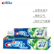 京东PLUS会员： Crest 佳洁士 天然多效 草本清新四合一 牙膏 180g *7件