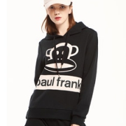 Paul Frank 大嘴猴 情侣款连帽休闲卫衣