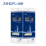 适合有痣青年 日本 一级帮 高端溶水卷纸 消臭/丝滑/速溶不堵 12卷