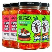 吉香居 暴下饭拌饭拌面酱辣椒酱 爽口下饭菜 酱菜组合250g*4瓶 *3件