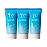 Biore 碧柔 多效水润防晒乳 2020版 SPF50 PA 50g 3瓶装