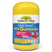 Nature's Way 佳思敏 Omega-3儿童鱼油咀嚼软糖 60粒