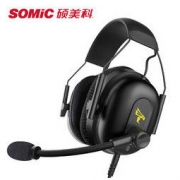 京东PLUS会员： 硕美科（SOMIC）G936N指挥官 游戏耳机头戴式电脑耳机有线带麦电竞游戏耳机7.1声道吃鸡耳机