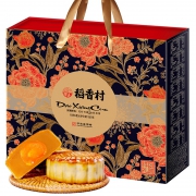 京东PLUS会员： 稻香村 月饼礼盒蛋黄莲蓉团圆祥礼560g *6件