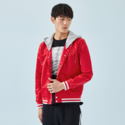 字母贴布绣 ！Semir 森马 19A019081311-6640 男士棒球领夹克