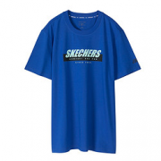SKECHERS 斯凯奇 SMLC219M025 男款 针织短袖